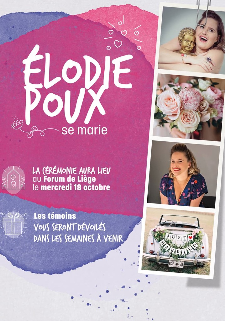 Élodie Poux se marie