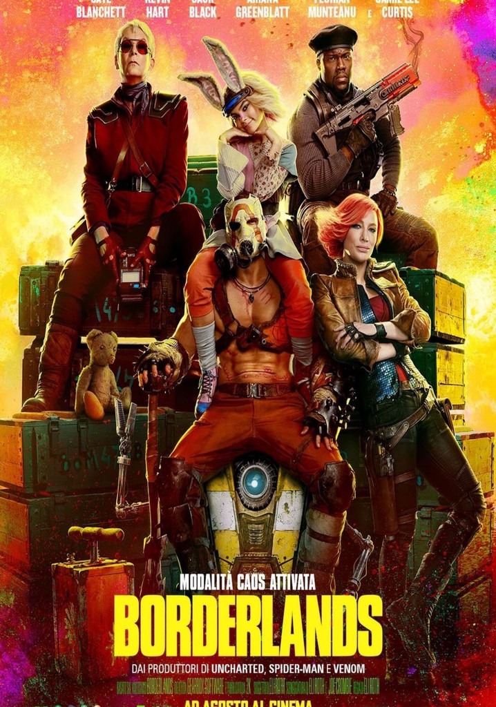 Borderlands film dove guardare streaming online