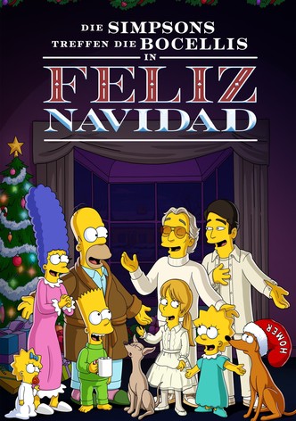 Die Simpsons treffen die Bocellis in „Feliz Navidad“