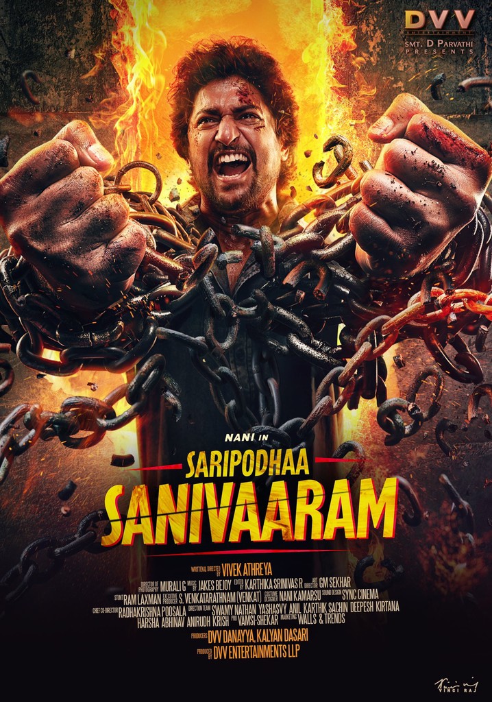 Saripodhaa Sanivaaram movie: watch streaming online Saripodhaa Sanivaaram movie: watch streaming online