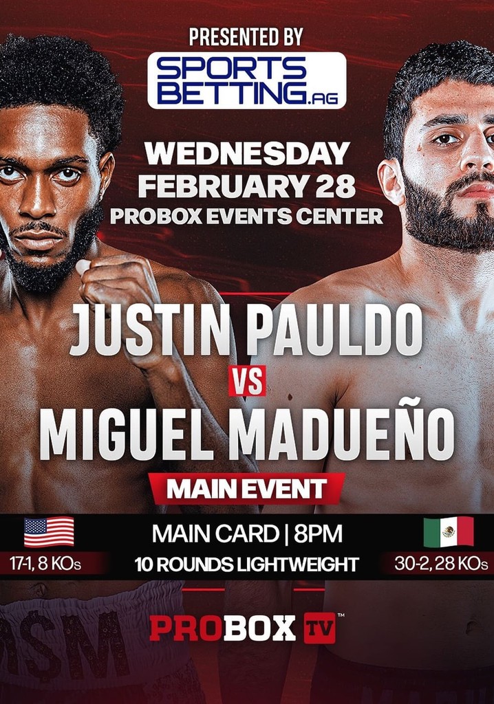 Justin Pauldo vs. Miguel Madueno