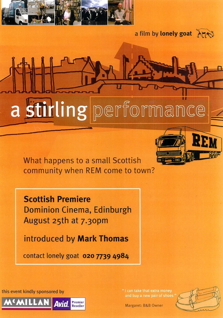 R.E.M.: A Stirling Performance