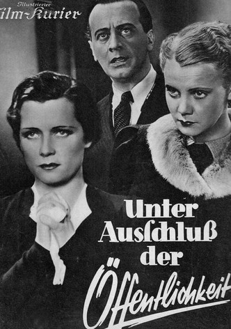 Unter Ausschluß der Öffentlichkeit