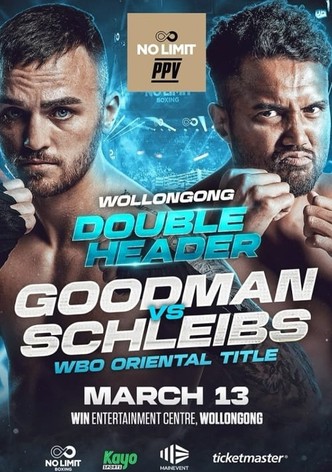 Sam Goodman vs. Mark Schleibs