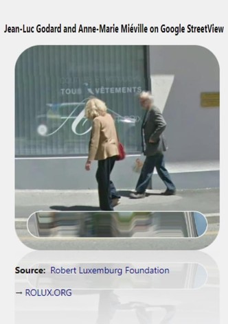 Jean-Luc Godard and Anne-Marie Miéville on Google StreetView