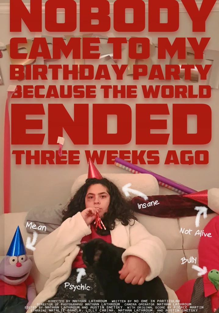Nobody Came to My Birthday Party Because the World Ended Three Weeks Ago