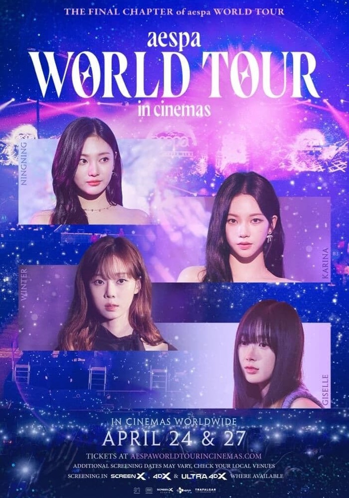 aespa WORLD TOUR in cinemas stream online