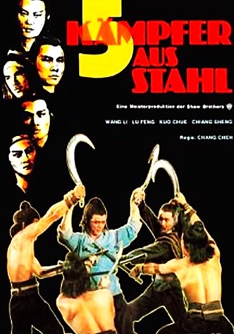 Fünf Kämpfer aus Stahl