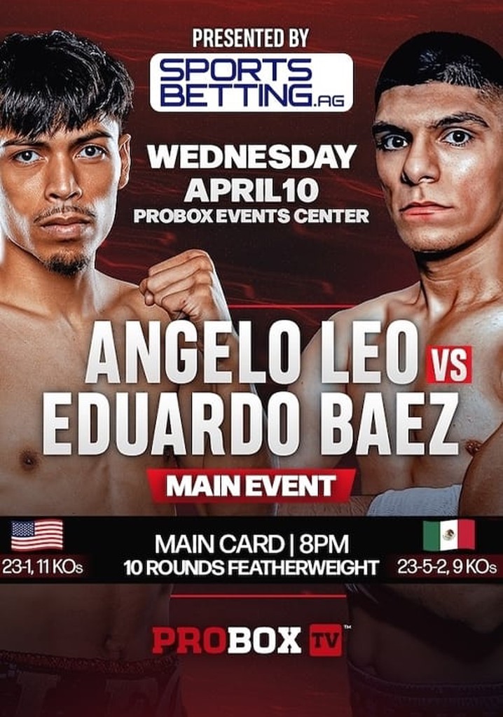 Angelo Leo vs. Eduardo Baez