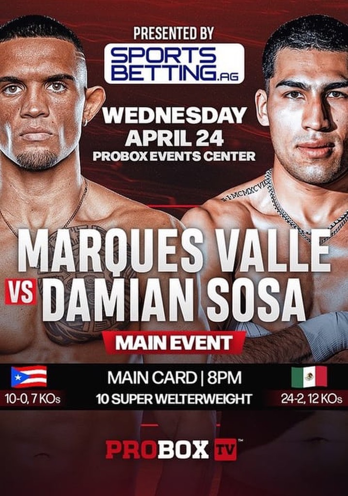 Marques Valle vs. Damian Sosa
