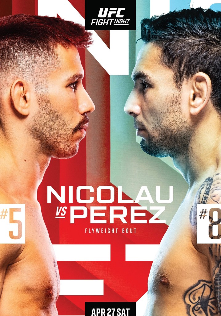 UFC on ESPN 55: Nicolau vs. Perez