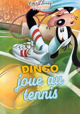 Dingo Joue au Tennis