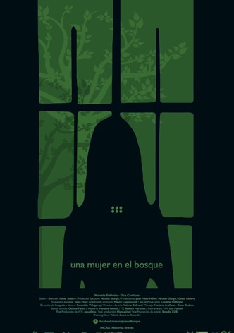 Una mujer en el bosque