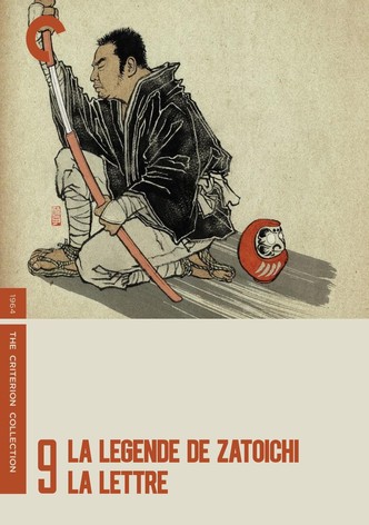 La Légende de Zatoïchi, Vol. 09 : La Lettre