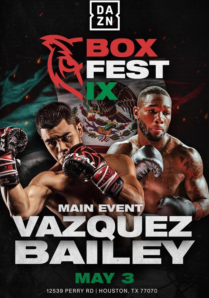 Edward Vazquez vs. Daniel Bailey
