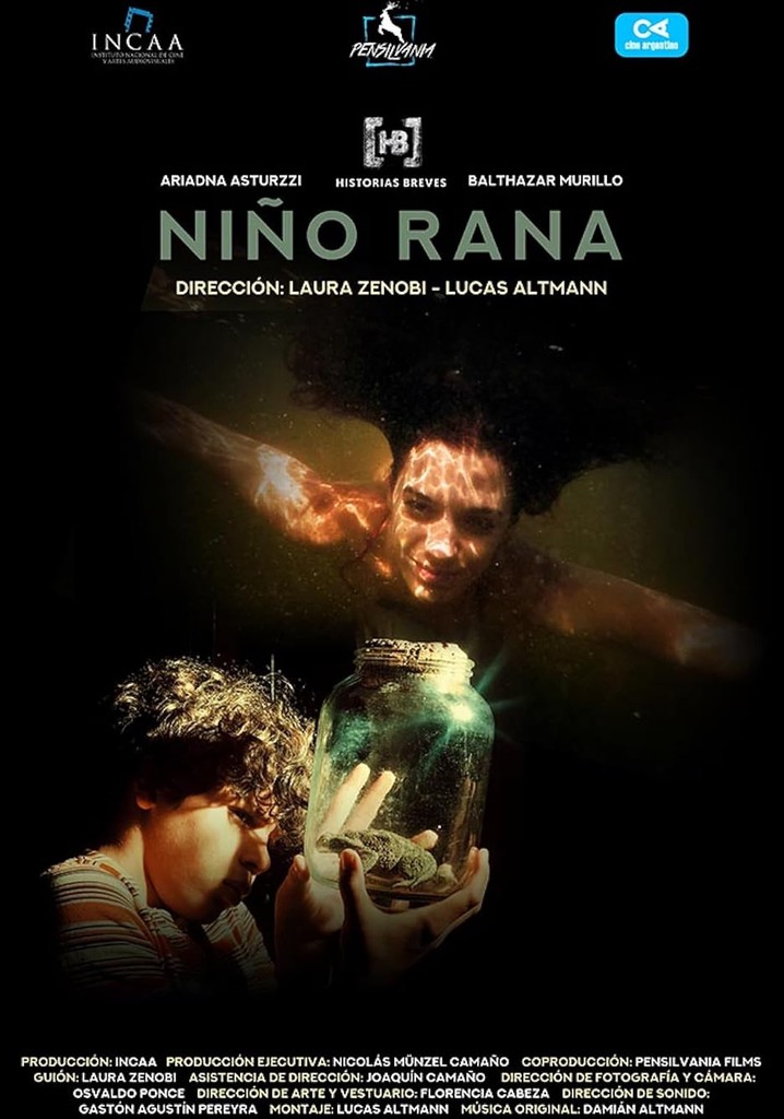 Niño rana