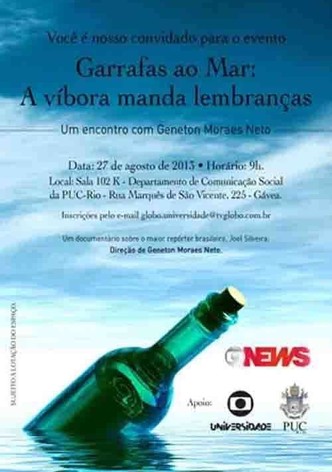 Garrafas ao Mar: A Víbora Manda Lembranças