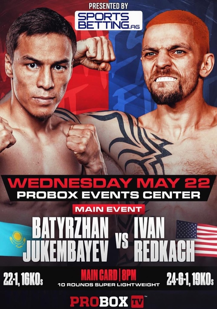 Batyrzhan Jukembayev vs. Ivan Redkach