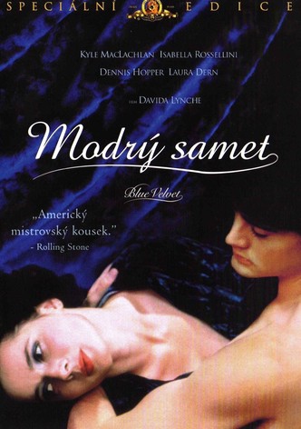 Modrý samet