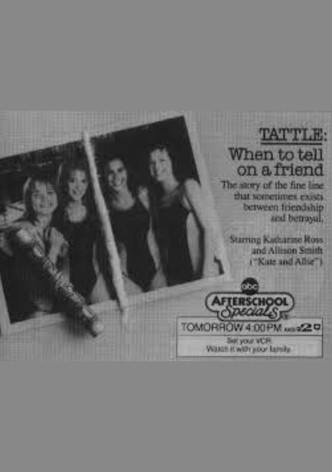 Tattle: When To Tell On A Friend