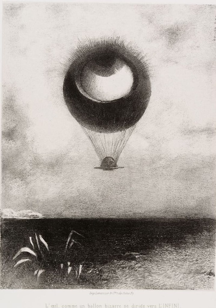 The Eye Like a Strange Balloon Mounts Toward Infinity