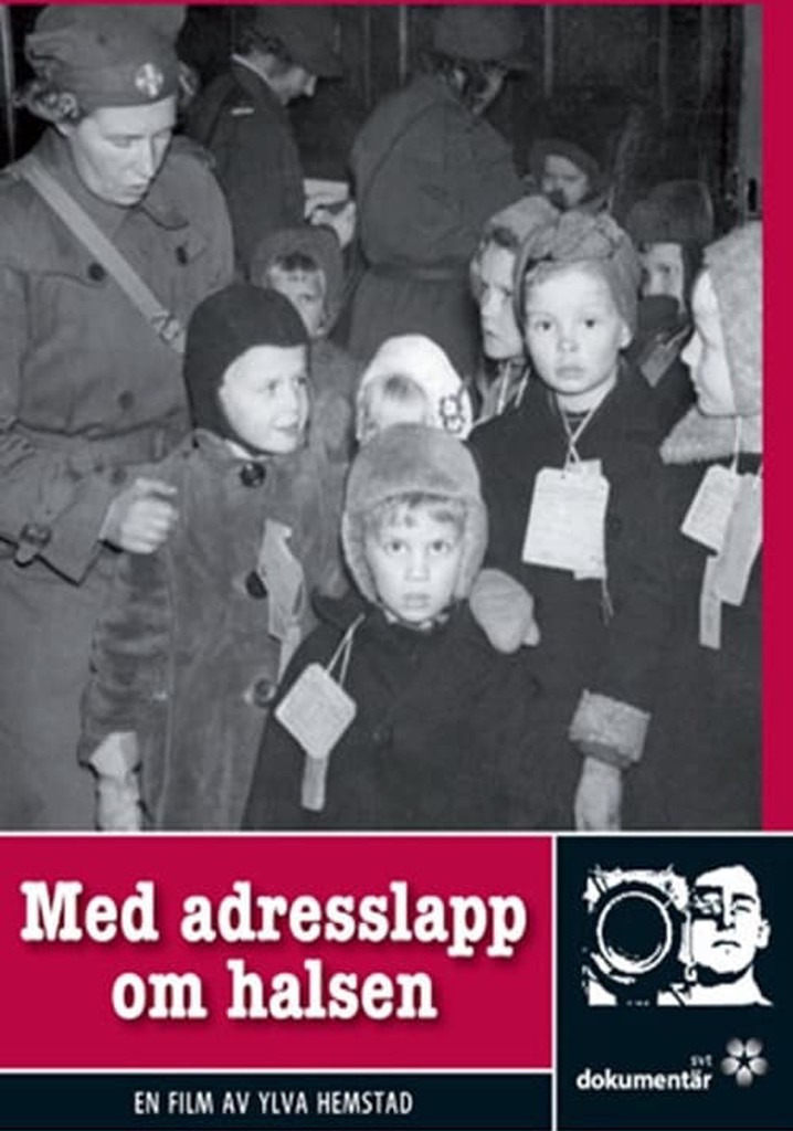 Med adresslapp om halsen