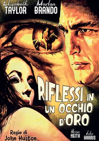 Riflessi in un occhio d'oro