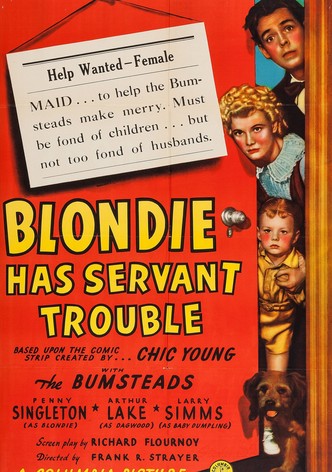 Blondie Has Servant Trouble