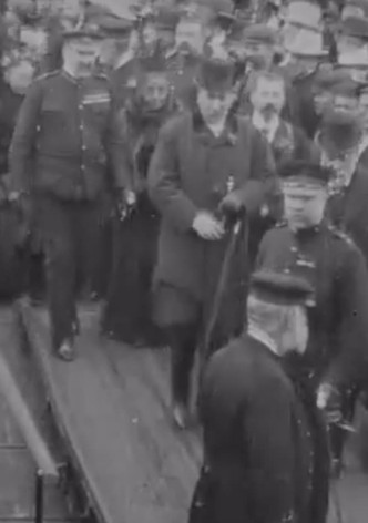 General Buller Embarking on the 'Dunottar Castle' at Southampton