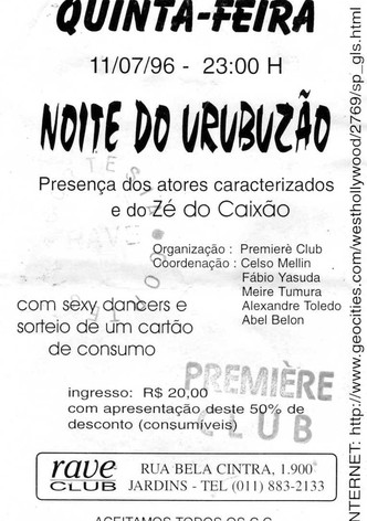 Noite do Urubuzão Humano