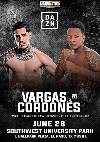 Fernando Vargas Jr. vs. Juan Carlos Cordones
