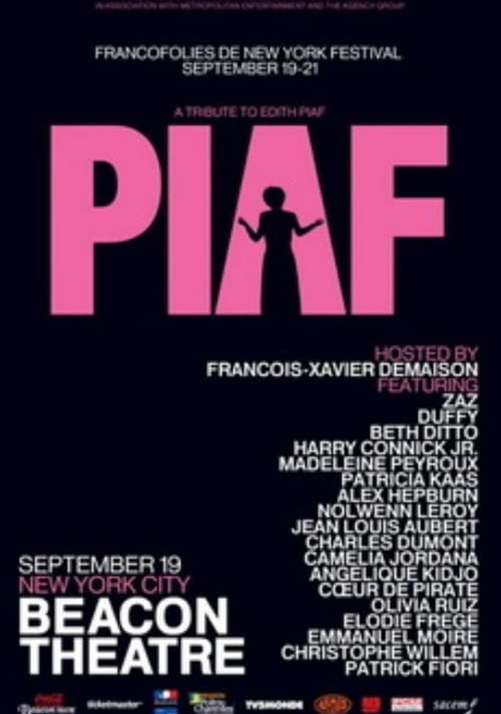 Piaf, Hymnes à la Môme au Beacon Theatre, New York
