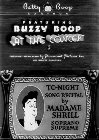 Buzzy Boop at the Concert