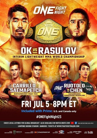 ONE Fight Night 23: Ok vs. Rasulov