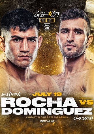 Alexis Rocha vs. Santiago Dominguez
