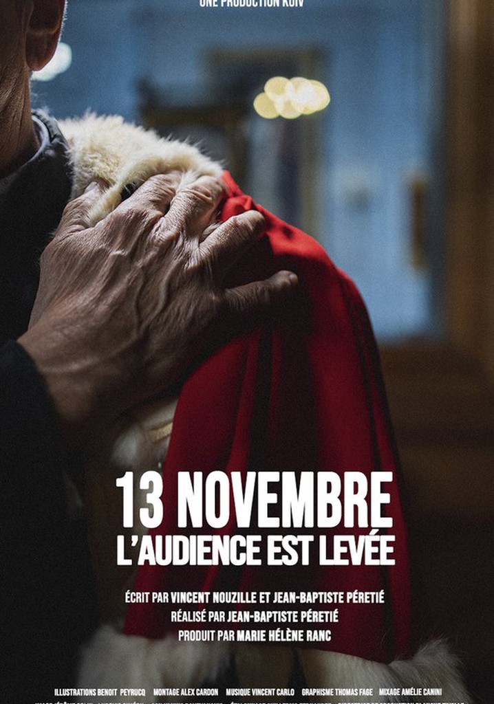 13 novembre, l'audience est levée