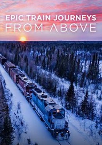 Epic Train Journeys from Above