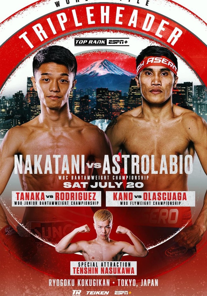 Junto Nakatani vs. Vincent Astrolabio
