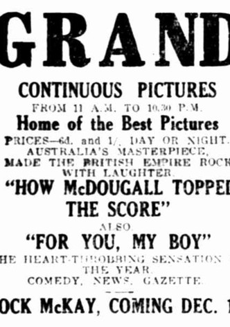 How McDougall Topped the Score