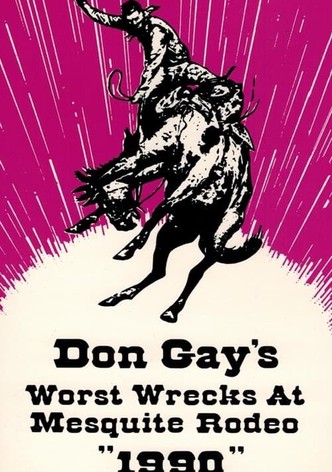 Don Gay's Worst Wrecks At Mesquite Rodeo 1990