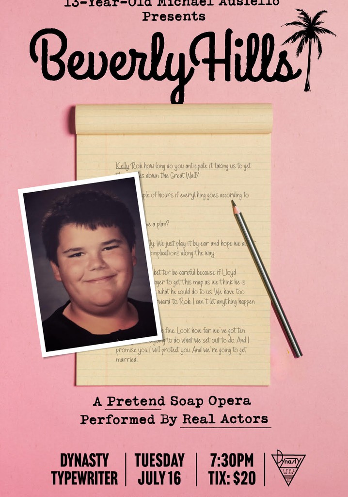 13-Year-Old Michael Ausiello Presents: Beverly Hills: a Pretend Soap Opera Performed by Real Actors