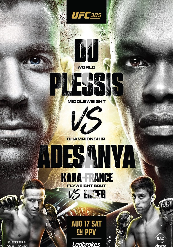 UFC 305: du Plessis vs. Adesanya