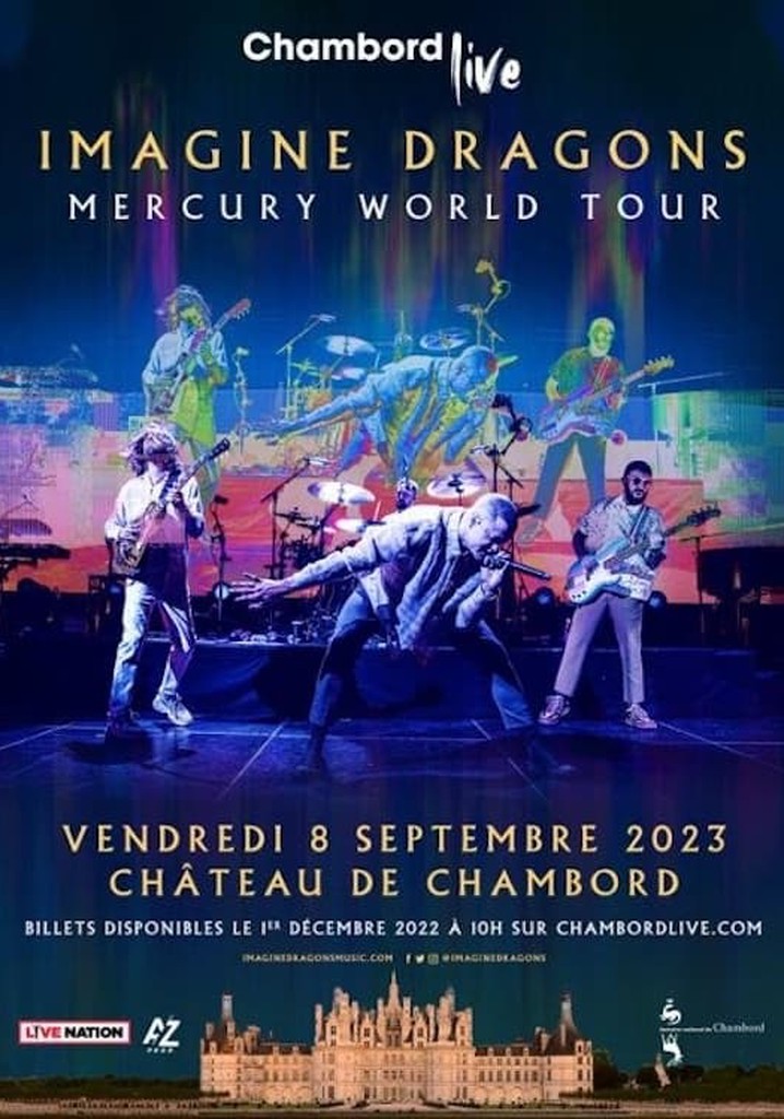 Imagine Dragons, live à Chambord