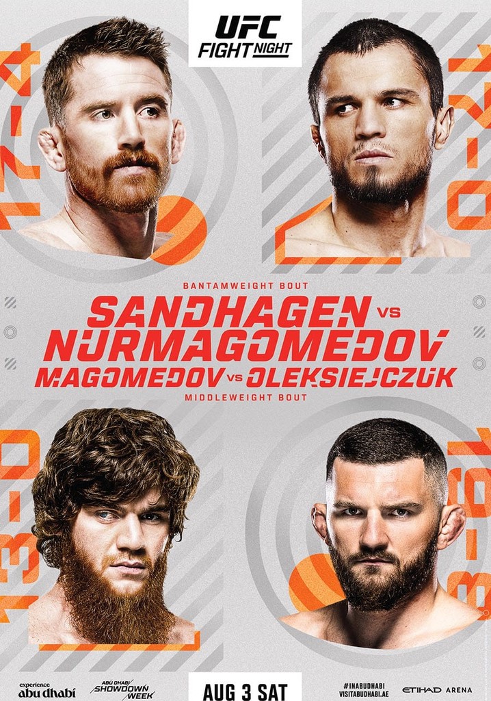 UFC on ABC 7: Sandhagen vs. Nurmagomedov