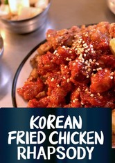 Rapsodia de pollo frito coreano