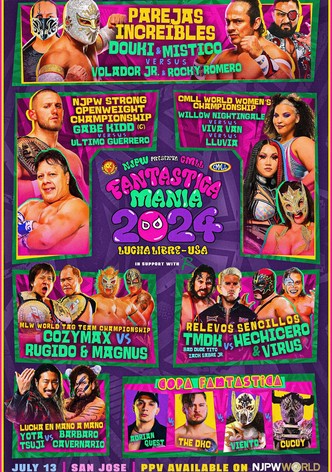NJPW Presents CMLL Fantastica Mania 2024 - Lucha Libre USA