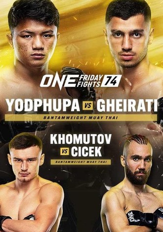 ONE Friday Fights 74: Yodphupha vs. Gheirati
