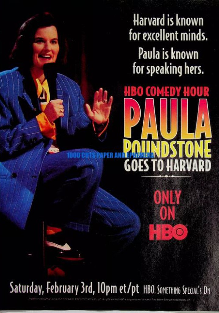 Paula Poundstone Goes to Harvard