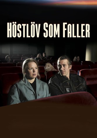Höstlöv som faller