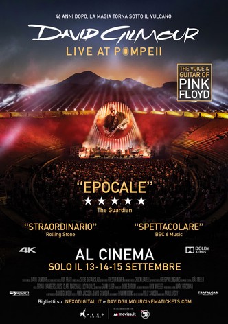 David Gilmour: Live at Pompeii